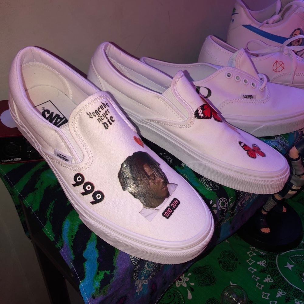 Custom juice wrld vans